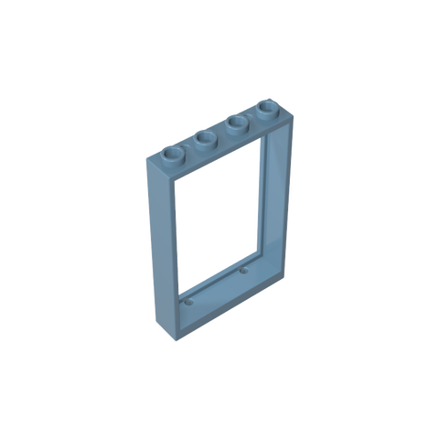 Gobricks,1x4x5 window frame,2493