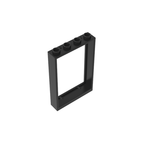 Gobricks,1x4x5 window frame,2493