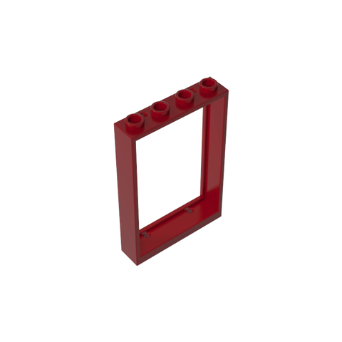 Gobricks,1x4x5 window frame,2493