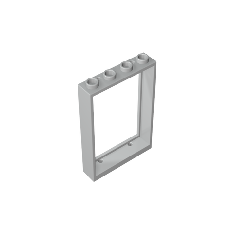 Gobricks,1x4x5 window frame,2493