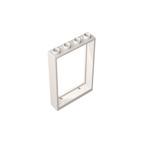 Gobricks,1x4x5 window frame,2493
