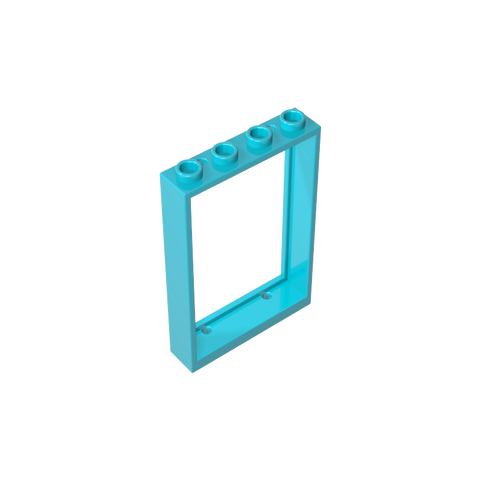 Gobricks,1x4x5 window frame,2493