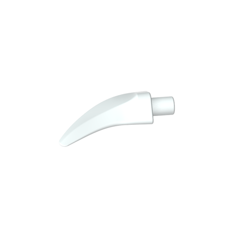 Gobricks,Animal Body Part, Barb/ Claw/ Tooth/ Talon/ Horn, Medium,87747,93788