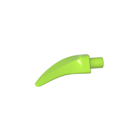 Gobricks,Animal Body Part, Barb/ Claw/ Tooth/ Talon/ Horn, Medium,87747,93788
