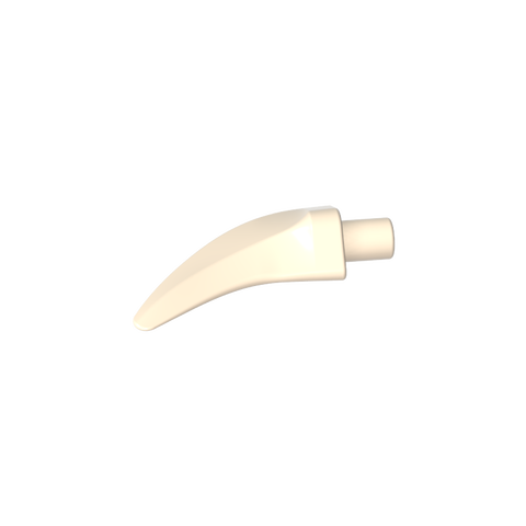 Gobricks,Animal Body Part, Barb/ Claw/ Tooth/ Talon/ Horn, Medium,87747,93788
