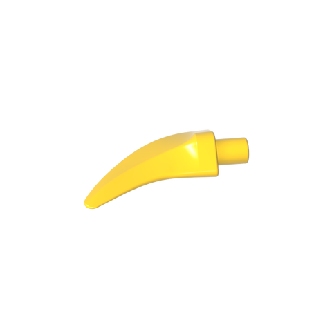 Gobricks,Animal Body Part, Barb/ Claw/ Tooth/ Talon/ Horn, Medium,87747,93788