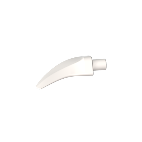 Gobricks,Animal Body Part, Barb/ Claw/ Tooth/ Talon/ Horn, Medium,87747,93788