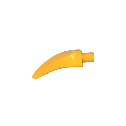 Gobricks,Animal Body Part, Barb/ Claw/ Tooth/ Talon/ Horn, Medium,87747,93788