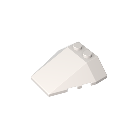 Gobricks,Wedge Sloped 4 x 4 Triple, No Stud Notches,6069,48933