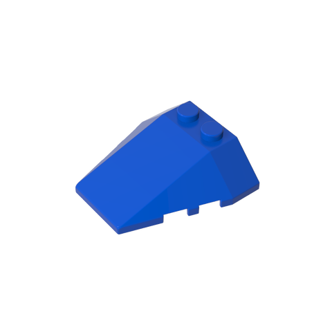 Gobricks,Wedge Sloped 4 x 4 Triple, No Stud Notches,6069,48933