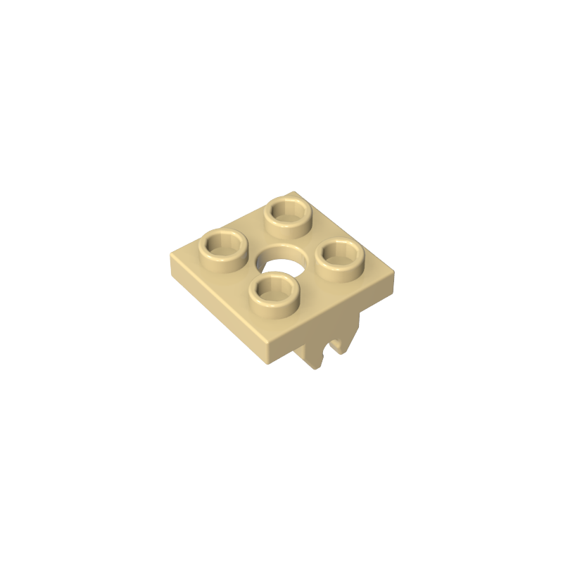 Gobricks,Magnet Holder Plate 2 x 2 Bottom,30159
