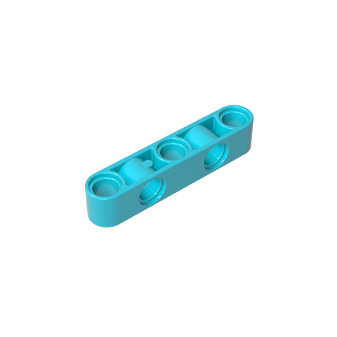 Gobricks,Technic Beam 1 x 5 Thick with Alternating Holes,gds1591,gds1591-2