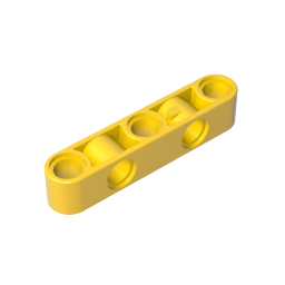 Technic Beam 1 x 5 Thick with Alternating Holes,gds1591