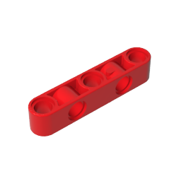 Technic Beam 1 x 5 Thick with Alternating Holes,gds1591