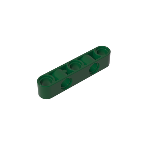 Gobricks,Technic Beam 1 x 5 Thick with Alternating Holes,gds1591,gds1591-2