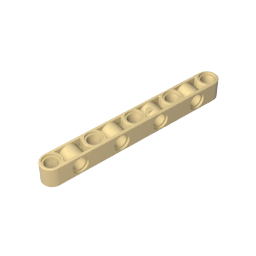 Technic Beam 1 x 9 Thick with Alternating Holes,gds1593