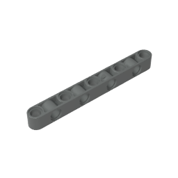 Technic Beam 1 x 9 Thick with Alternating Holes,gds1593