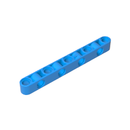 Technic Beam 1 x 9 Thick with Alternating Holes,gds1593