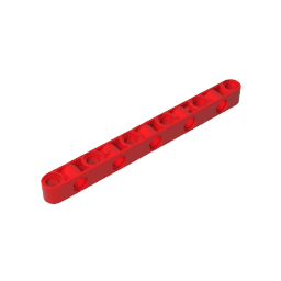 Technic Beam 1 x 11 Thick with Alternating Holes,gds1594