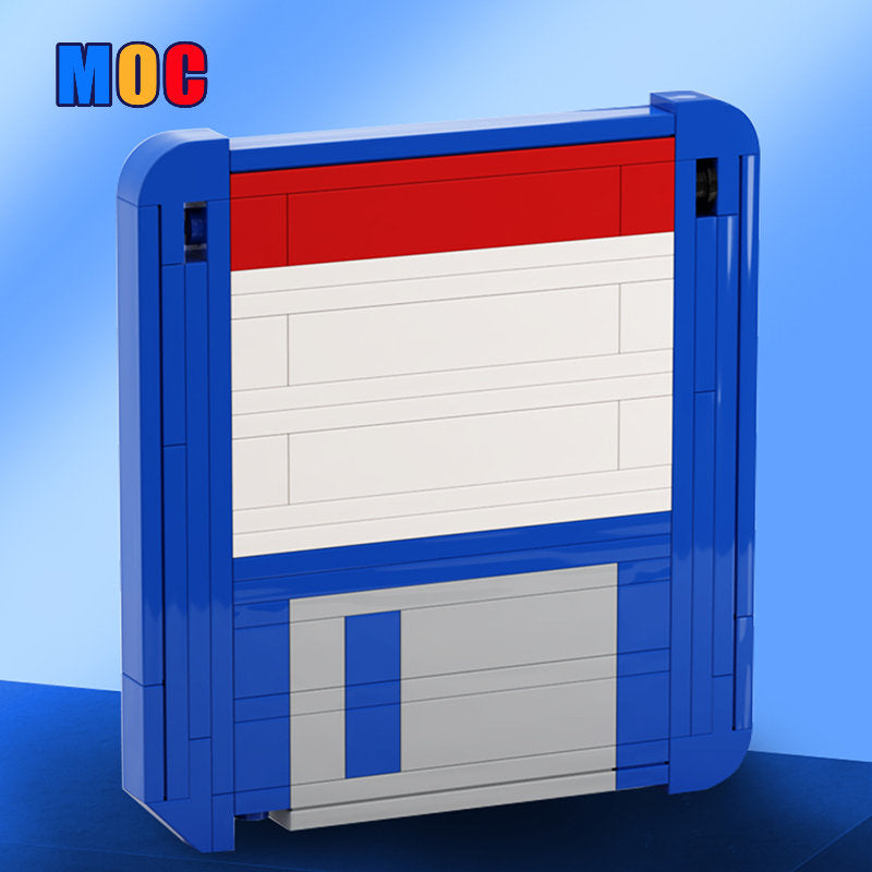 (Gobricks version) 60pcs MOC-82252 Save Icon (Floppy Disk) Update