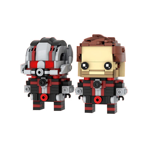 (Gobricks version)MOC-139898 Ant-Man Brickheadz  MOC - Ant-Man and the Wasp: Quantumania