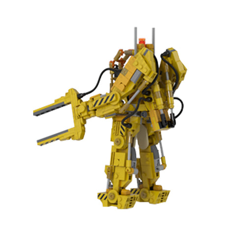 (Gobricks version) 577pcs MOC-129373 Micro Aliens Series PART V: Mini size P-5000 powered work loader