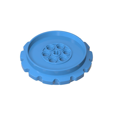 Gobricks,Technic Tread Sprocket Wheel Large Diameter 7 Holes,42529