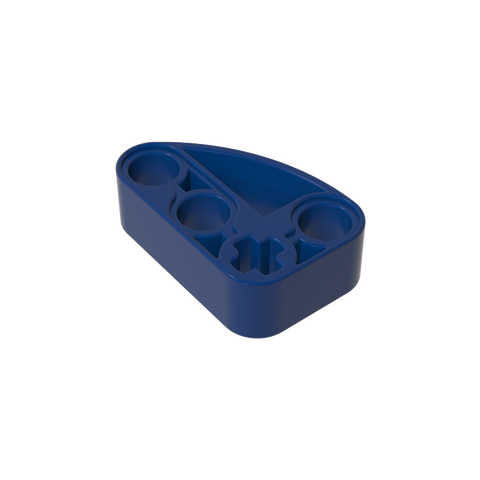 Gobricks,Technic Beam 2 x 3 L-Shape with Quarter Ellipse Thick,71708