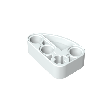 Gobricks,Technic Beam 2 x 3 L-Shape with Quarter Ellipse Thick,71708