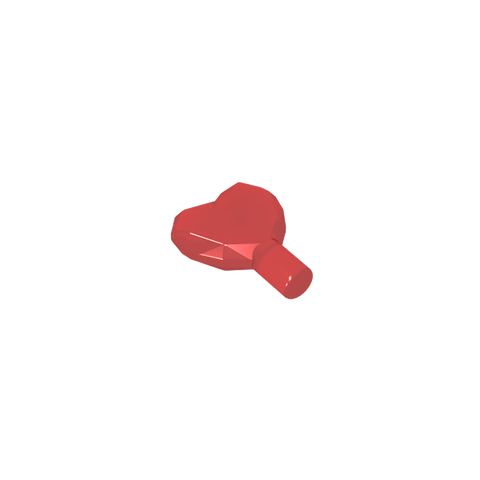 Gobricks,Rock - Heart Jewel with Shaft,15745