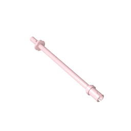 Gobricks,Bar 8L - Two Stop Rings/ One Pin, Technic Figure Ski Pole [Flat End],gds2019,2714