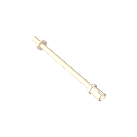 Gobricks,Bar 8L - Two Stop Rings/ One Pin, Technic Figure Ski Pole [Flat End],gds2019,2714