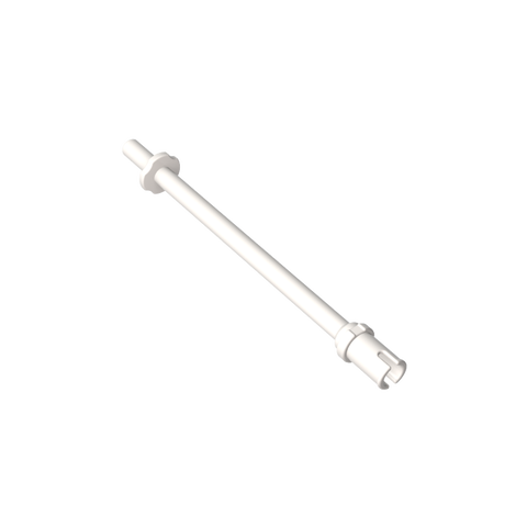 Gobricks,Bar 8L - Two Stop Rings/ One Pin, Technic Figure Ski Pole [Flat End],gds2019,2714