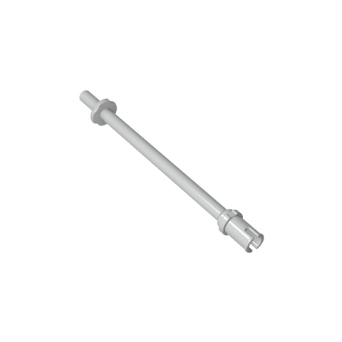 Gobricks,Bar 8L - Two Stop Rings/ One Pin, Technic Figure Ski Pole [Flat End],gds2019,2714