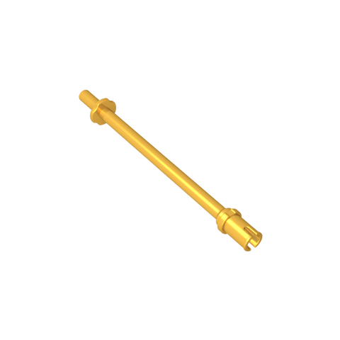 Gobricks,Bar 8L - Two Stop Rings/ One Pin, Technic Figure Ski Pole [Flat End],gds2019,2714