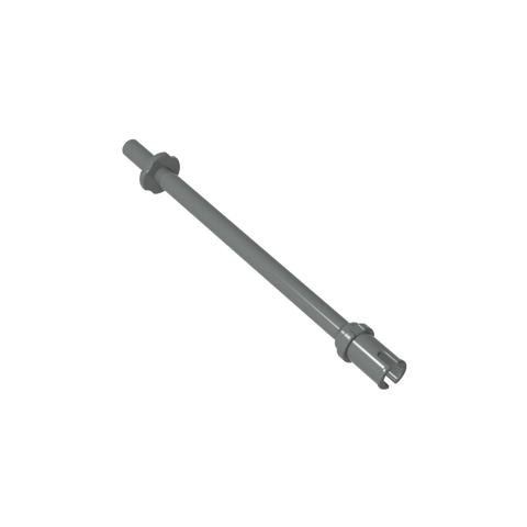 Gobricks,Bar 8L - Two Stop Rings/ One Pin, Technic Figure Ski Pole [Flat End],gds2019,2714