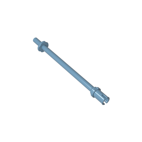Gobricks,Bar 8L - Two Stop Rings/ One Pin, Technic Figure Ski Pole [Flat End],gds2019,2714