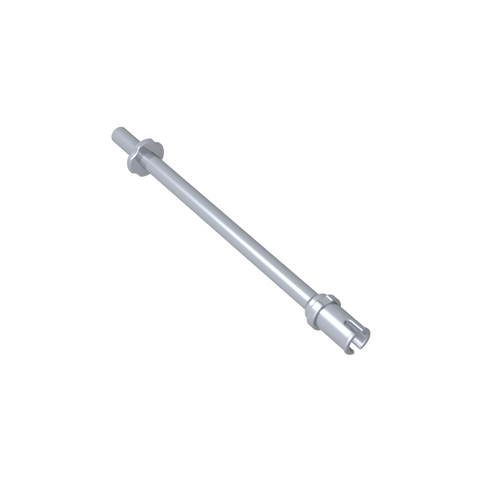 Gobricks,Bar 8L - Two Stop Rings/ One Pin, Technic Figure Ski Pole [Flat End],gds2019,2714