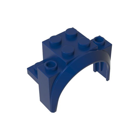 Gobricks,Wheel Arch, Mudguard 4 x 2 1/2 x 2 1/3,18974
