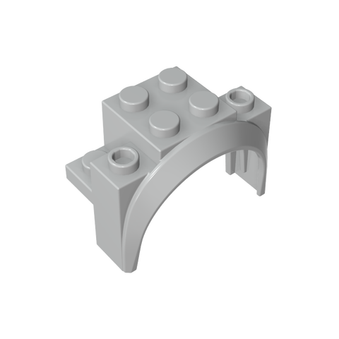 Gobricks,Wheel Arch, Mudguard 4 x 2 1/2 x 2 1/3,18974