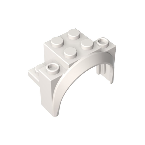 Gobricks,Wheel Arch, Mudguard 4 x 2 1/2 x 2 1/3,18974