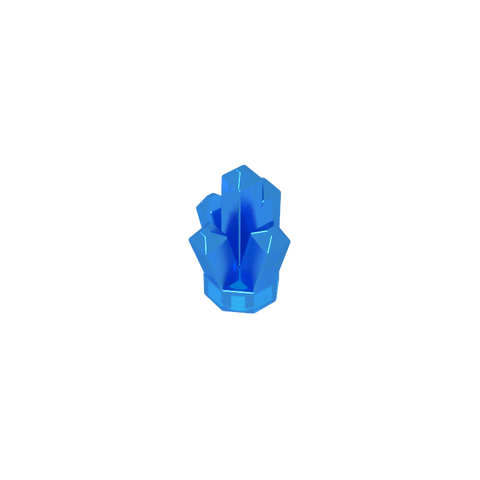Gobricks,Rock 1 x 1 Crystal 5 Point,30385