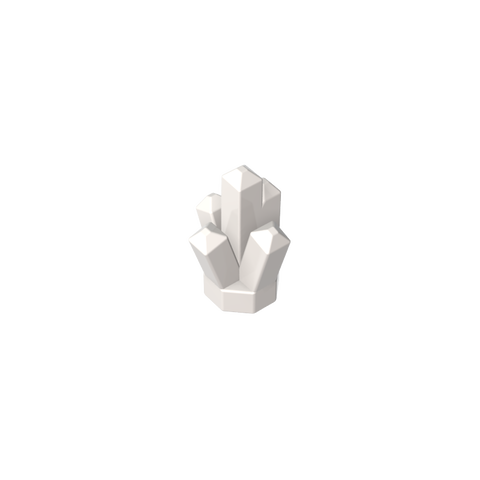 Gobricks,Rock 1 x 1 Crystal 5 Point,30385
