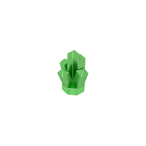 Gobricks,Rock 1 x 1 Crystal 5 Point,30385