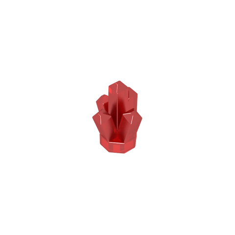 Gobricks,Rock 1 x 1 Crystal 5 Point,30385