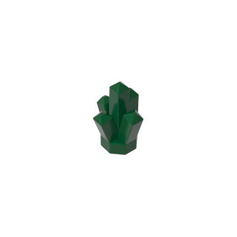 Gobricks,Rock 1 x 1 Crystal 5 Point,30385