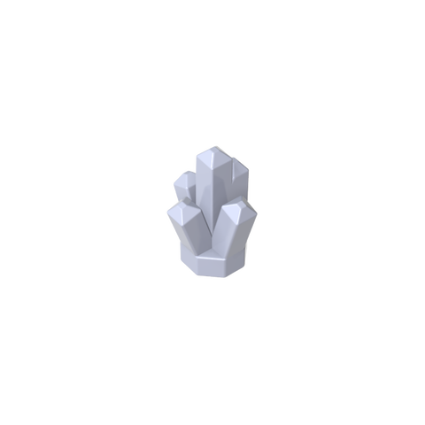 Gobricks,Rock 1 x 1 Crystal 5 Point,30385