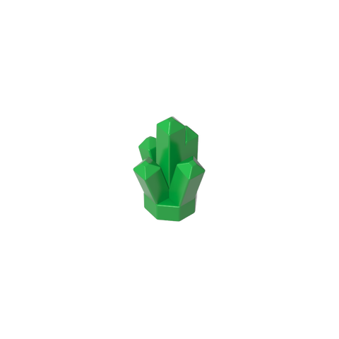 Gobricks,Rock 1 x 1 Crystal 5 Point,30385