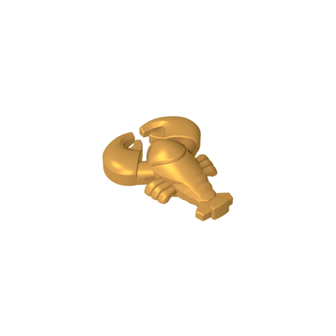 Gobricks,Lobster with Black Eyes Pattern,27152