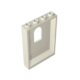 Panel 1 x 4 x 5 with Arched Window,60808